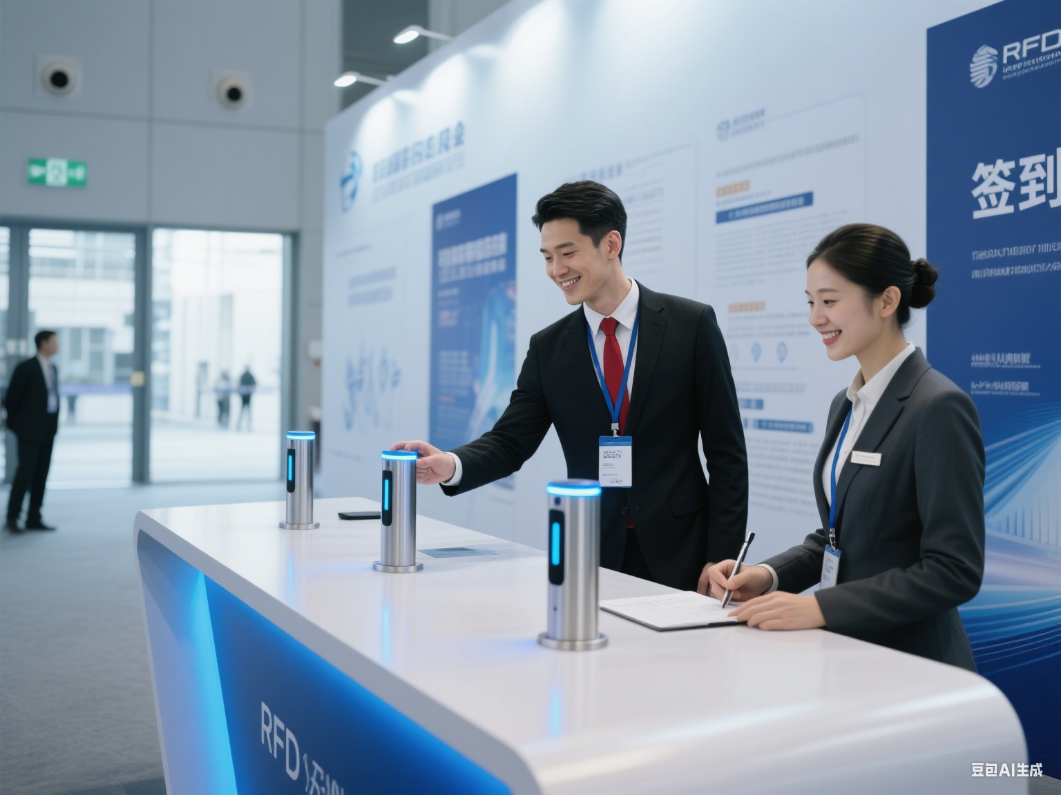 RFID 签到：重新定义会议入场效率，让参会体验升级