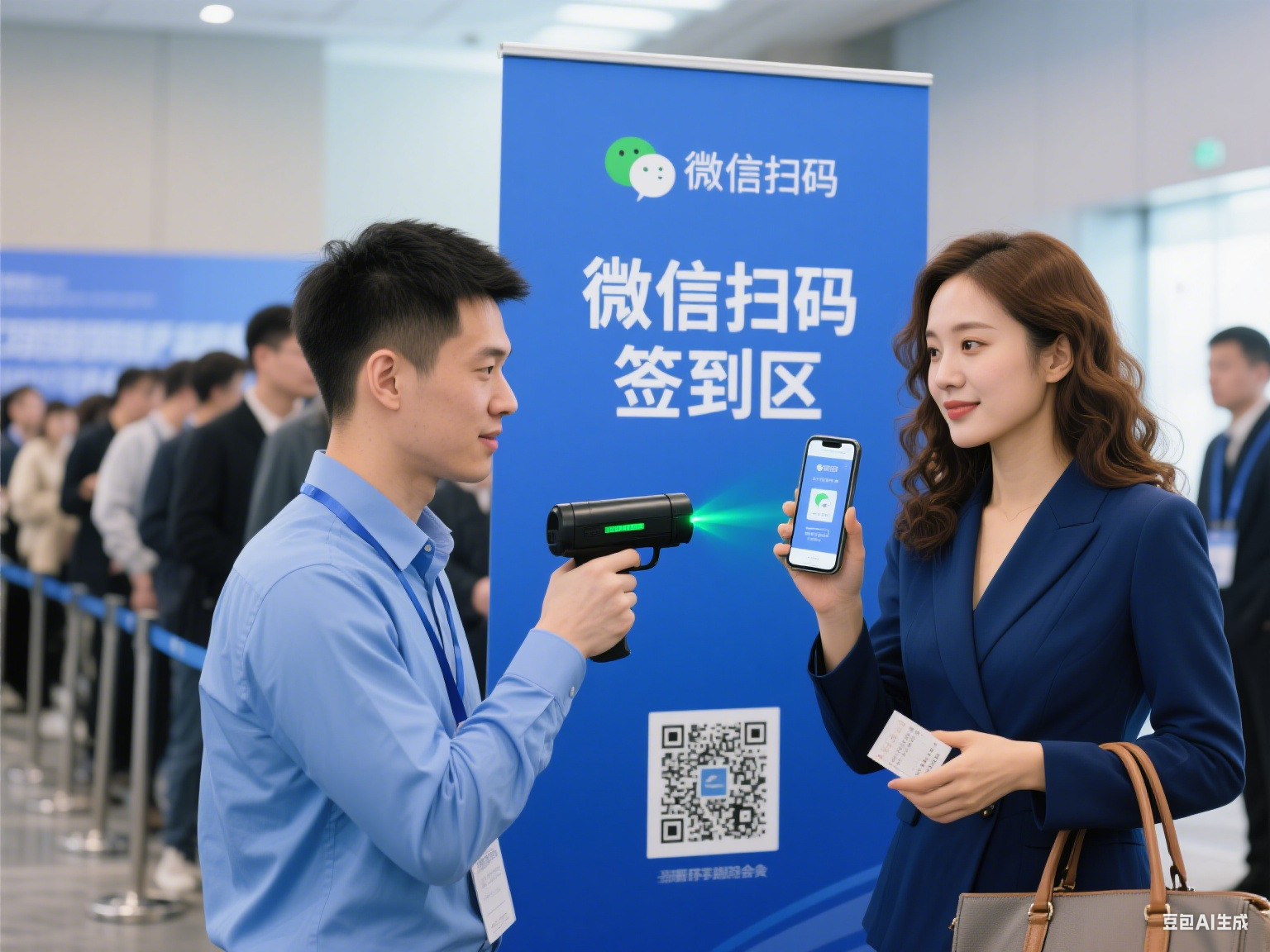 “扫一扫”秒进场：微信签到成为活动入场的“高速通道”